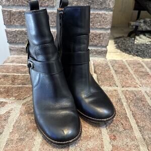 Coach 1941 Womens Moto Boots Black Size 8B